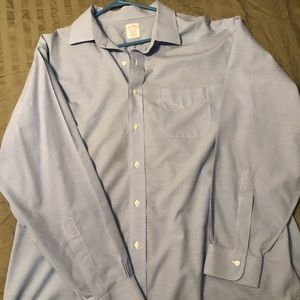Brooks brothers non iron 100% cotton dress shirt